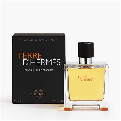 terre d hermes 75 ml pure perfume|where to buy terre d'hermes.